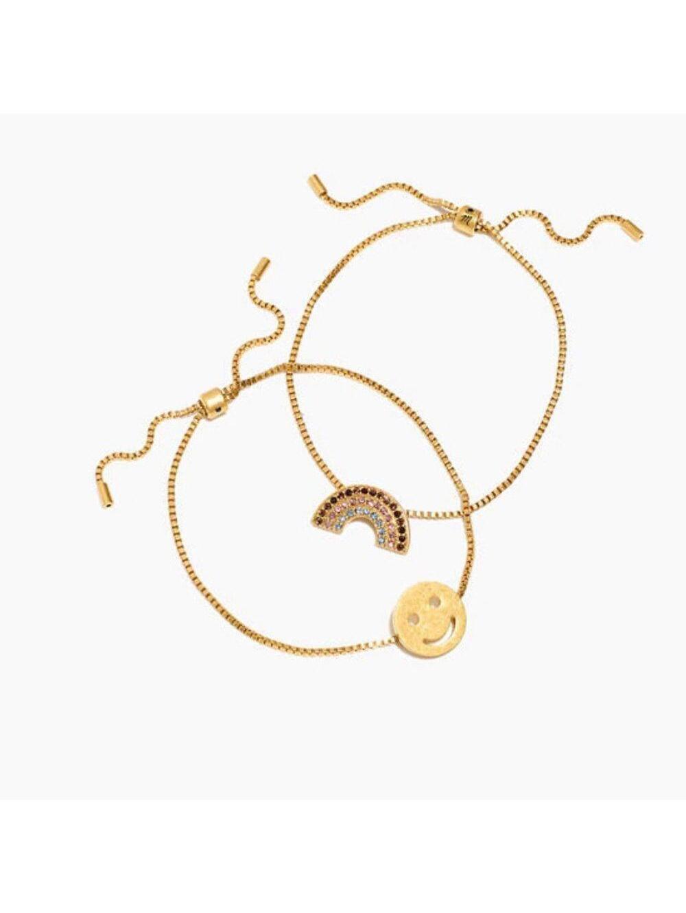 Madewell Friendship Chain Bracelet Set